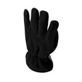 Black - Front - Beechfield Unisex Suprafleece Anti-Pilling Thinsulate Thermal Winter Gloves