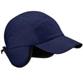 Navy - Front - Beechfield Unisex Mountain Waterproof & Breathable Baseball Cap