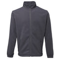 Charcoal - Front - 2786 Mens Full Zip Fleece Jacket (280 GSM)