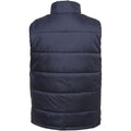 Navy - Back - 2786 Mens Plain Bodywarmer - Gilet Jacket
