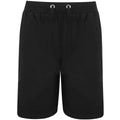 Deep Black - Front - AWDis Hoods Plain Heavyweight Campus Shorts