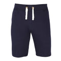 New French Navy - Front - AWDis Hoods Plain Heavyweight Campus Shorts