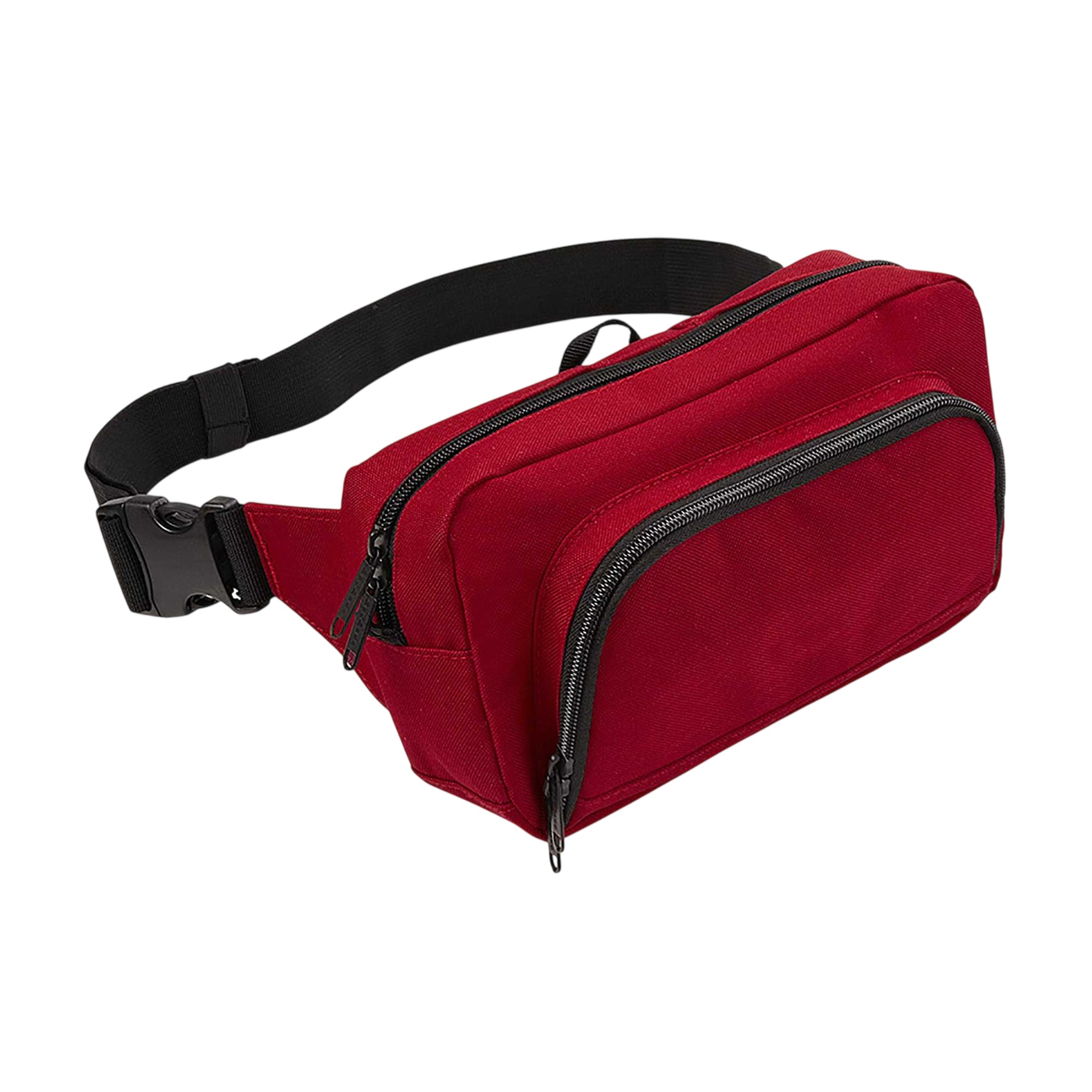 Classic Red - Front - BagBase Organiser Belt - Waistpack Bag (2.5 Litres)