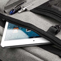 Grey Marl - Close up - BagBase Two-tone Digital Messenger Bag (Up To 15.6inch Laptop Compartment)