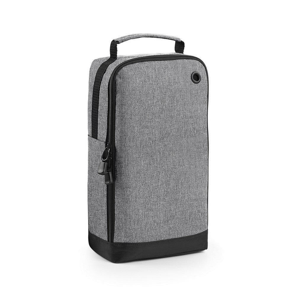 Grey Marl - Front - BagBase Sport Shoe - Accessory Bag (8 Litres)
