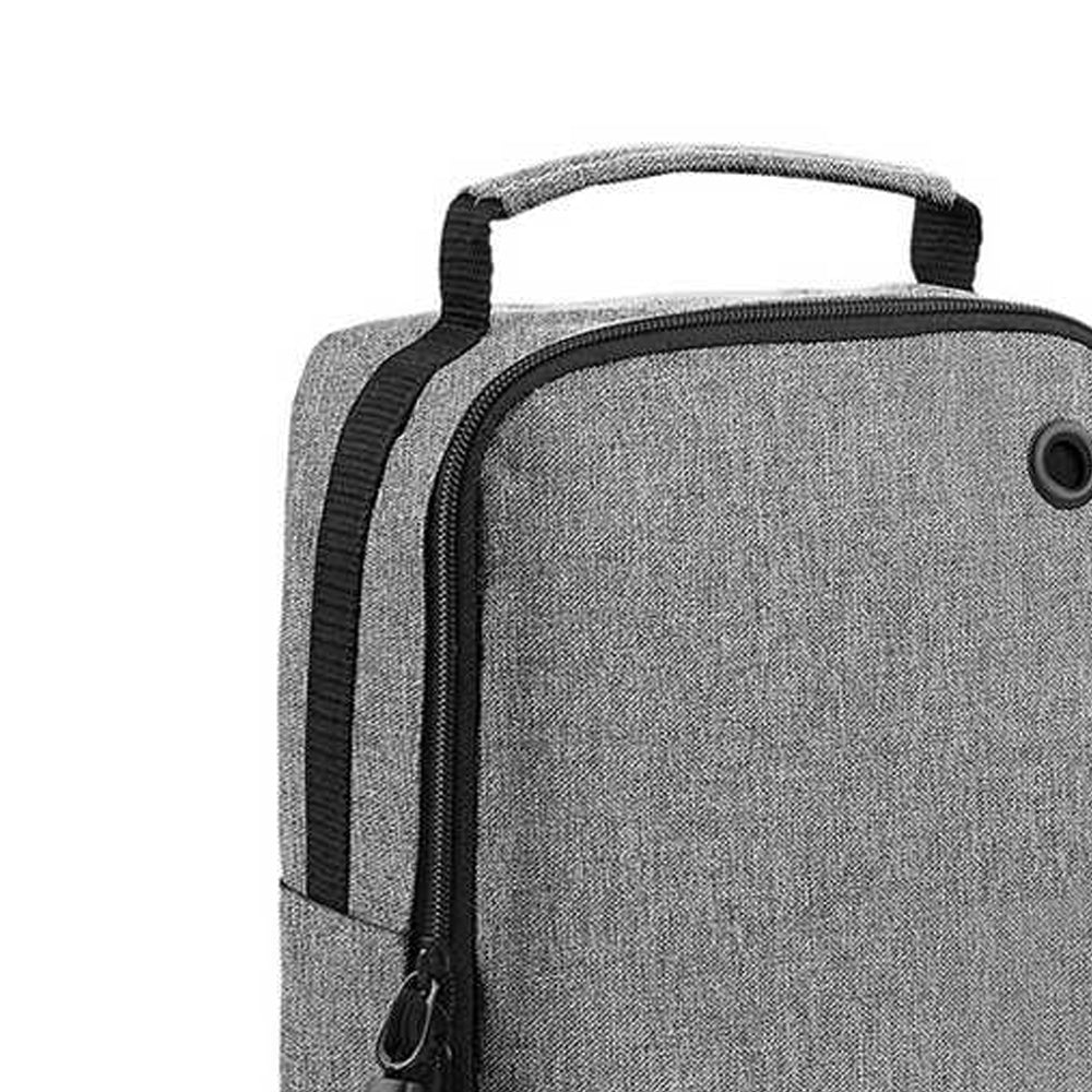 Grey Marl - Back - BagBase Sport Shoe - Accessory Bag (8 Litres)