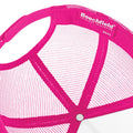 Black-Fuchsia - Lifestyle - Beechfield Mens Half Mesh Trucker Cap - Headwear