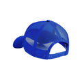 Bright Royal-White - Lifestyle - Beechfield Mens Half Mesh Trucker Cap - Headwear