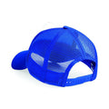 Bright Royal-White - Pack Shot - Beechfield Mens Half Mesh Trucker Cap - Headwear