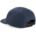 Navy - Back - Beechfield Canvas 5 Panel Classic Baseball Cap