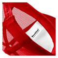 Classic Red-White - Side - Beechfield Vintage Plain Snap-Back Trucker Cap