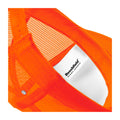 Orange-White - Side - Beechfield Vintage Plain Snap-Back Trucker Cap