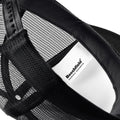 Black- Black - Side - Beechfield Vintage Plain Snap-Back Trucker Cap