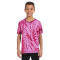 Spider Pink - Back - Colortone Childrens Unisex Tonal Spider Short Sleeve T-Shirt