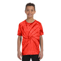 Spider Red - Back - Colortone Childrens Unisex Tonal Spider Short Sleeve T-Shirt