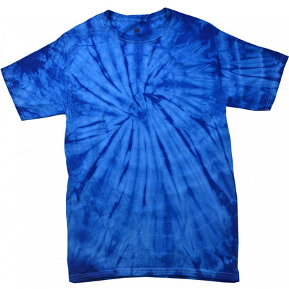 Spider Royal - Front - Colortone Childrens Unisex Tonal Spider Short Sleeve T-Shirt