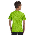 Spider Lime - Side - Colortone Childrens Unisex Tonal Spider Short Sleeve T-Shirt