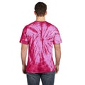 Spider Pink - Side - Colortone Adults Unisex Tonal Spider Short Sleeve T-Shirt