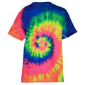 Neon Rainbow - Back - Colortone Kids-Childrens Rainbow Tie-Dye Heavyweight T-Shirt