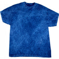 Navy - Front - Colortone Mens Mineral Wash Short Sleeve Heavyweight T-Shirt