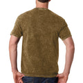 Brown - Back - Colortone Mens Mineral Wash Short Sleeve Heavyweight T-Shirt