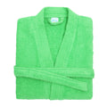 Lime Green - Front - Comfy Unisex Co Bath Robe - Loungewear