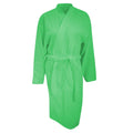 Lime Green - Back - Comfy Unisex Co Bath Robe - Loungewear