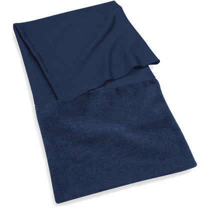 French Navy - Back - Beechfield Ladies-Womens Multi-use Suprafleece Morf