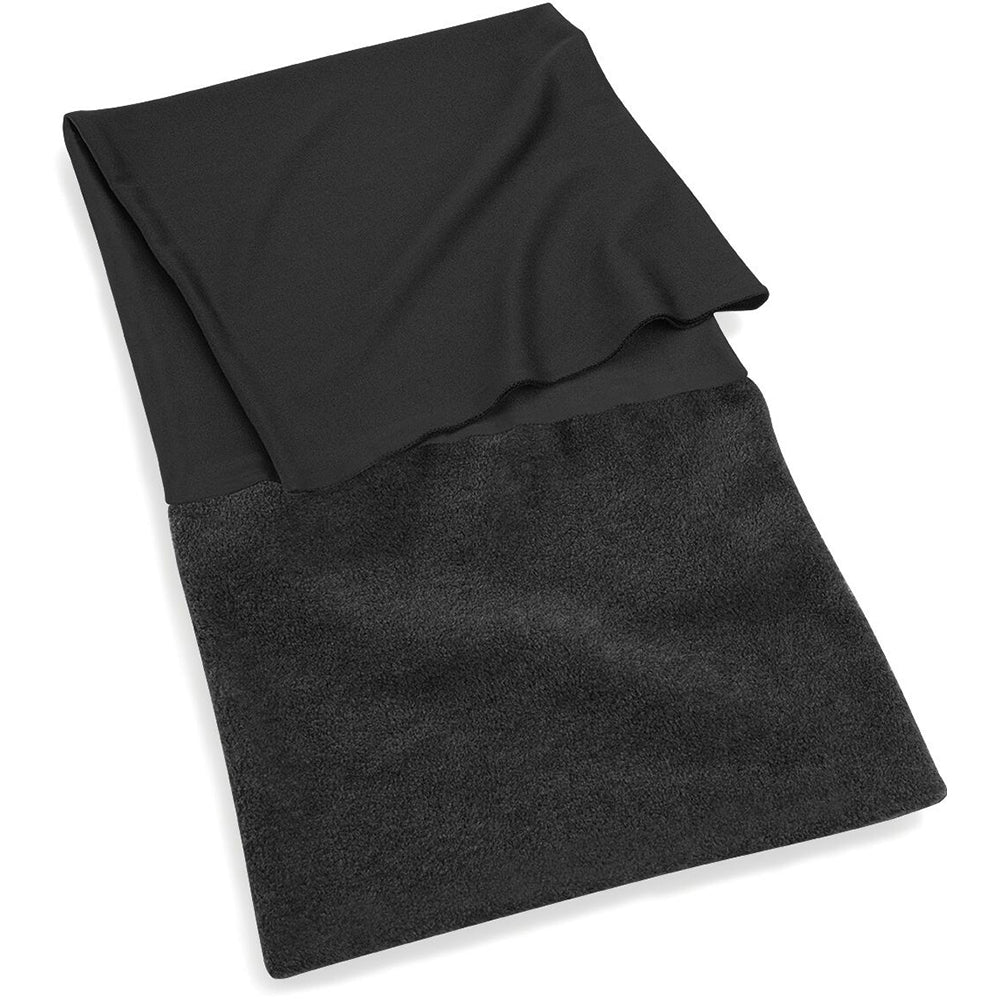 Black - Back - Beechfield Ladies-Womens Multi-use Suprafleece Morf