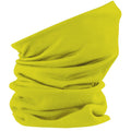 Fluorescent Yellow - Front - Beechfield Ladies-Womens Multi-use Suprafleece Morf