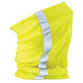 Fluorescent Yellow - Back - Beechfield Unisex Multi-use Enhanced-Vis Morf