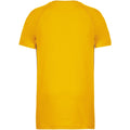 True Yellow - Back - Kariban Mens Proact Sports - Training T-Shirt