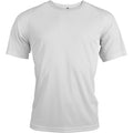 White - Front - Kariban Mens Proact Sports - Training T-Shirt