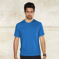 Aqua - Back - Kariban Mens Proact Sports - Training T-Shirt