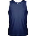 Navy - Front - Kariban Proact Mens Sleeveless Sports Training Vest