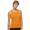 Orange - Back - Kariban Proact Womens-Ladies Sleeveless Sports - Training Vest