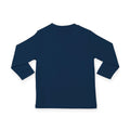 Navy - Back - Larkwood Baby Unisex Plain Long Sleeve T-Shirt