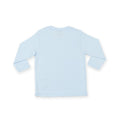 Pale Blue - Side - Larkwood Baby Unisex Plain Long Sleeve T-Shirt