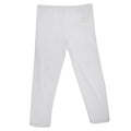 White - Front - Larkwood Baby Girl Plain Leggings