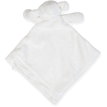 Cream - Side - Mumbles Unisex Lamb Snuggy Plush Fleece Comforter - Blanket