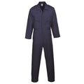 Navy - Front - Portwest Mens Liverpool-zip Workwear Coverall