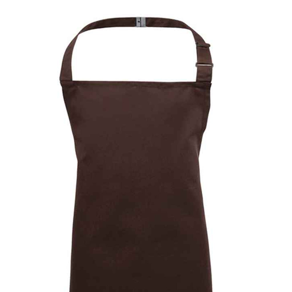 Brown - Back - Premier Childrens-Kids Bib Apron