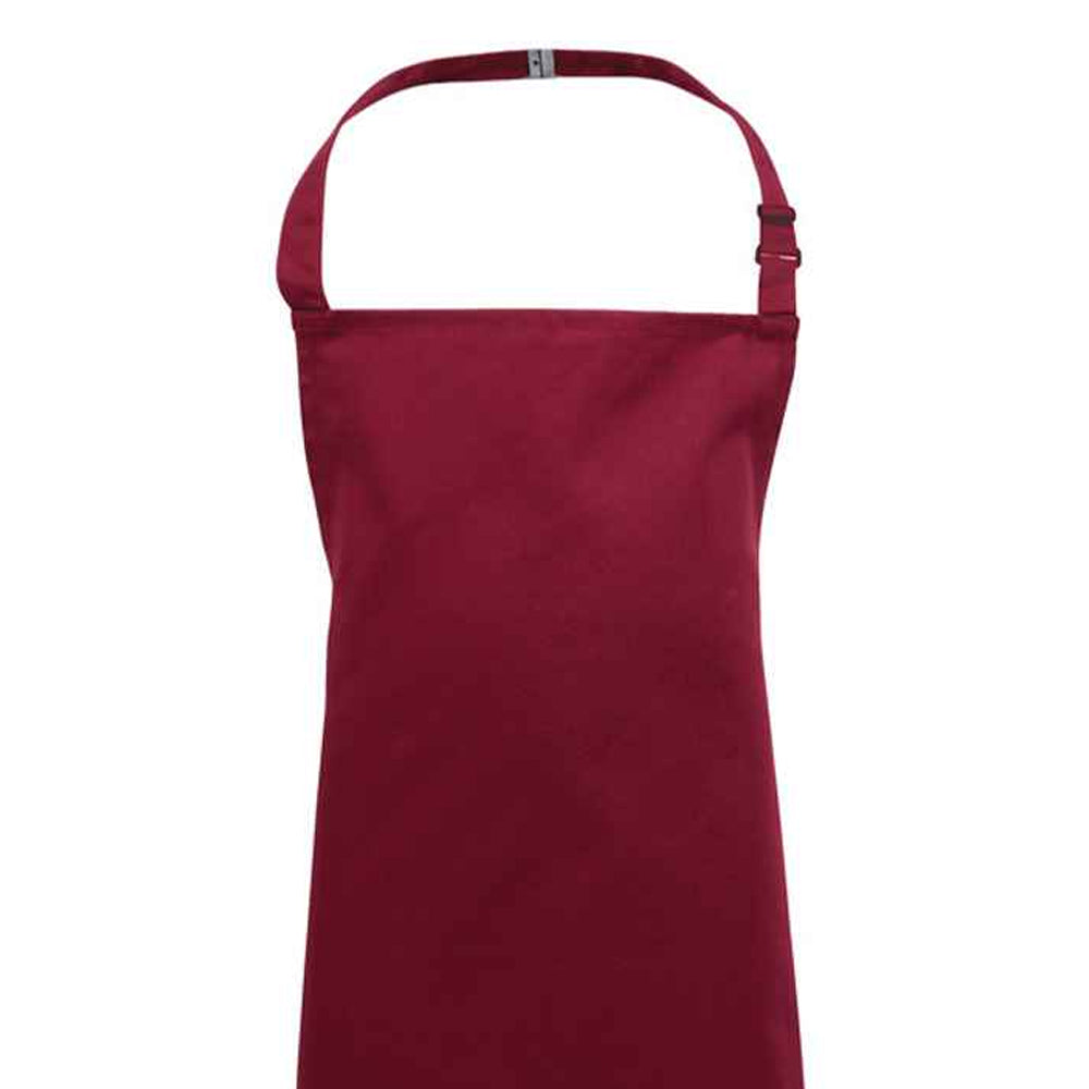 Burgundy - Back - Premier Childrens-Kids Bib Apron