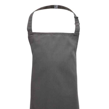 Dark Grey - Back - Premier Childrens-Kids Bib Apron