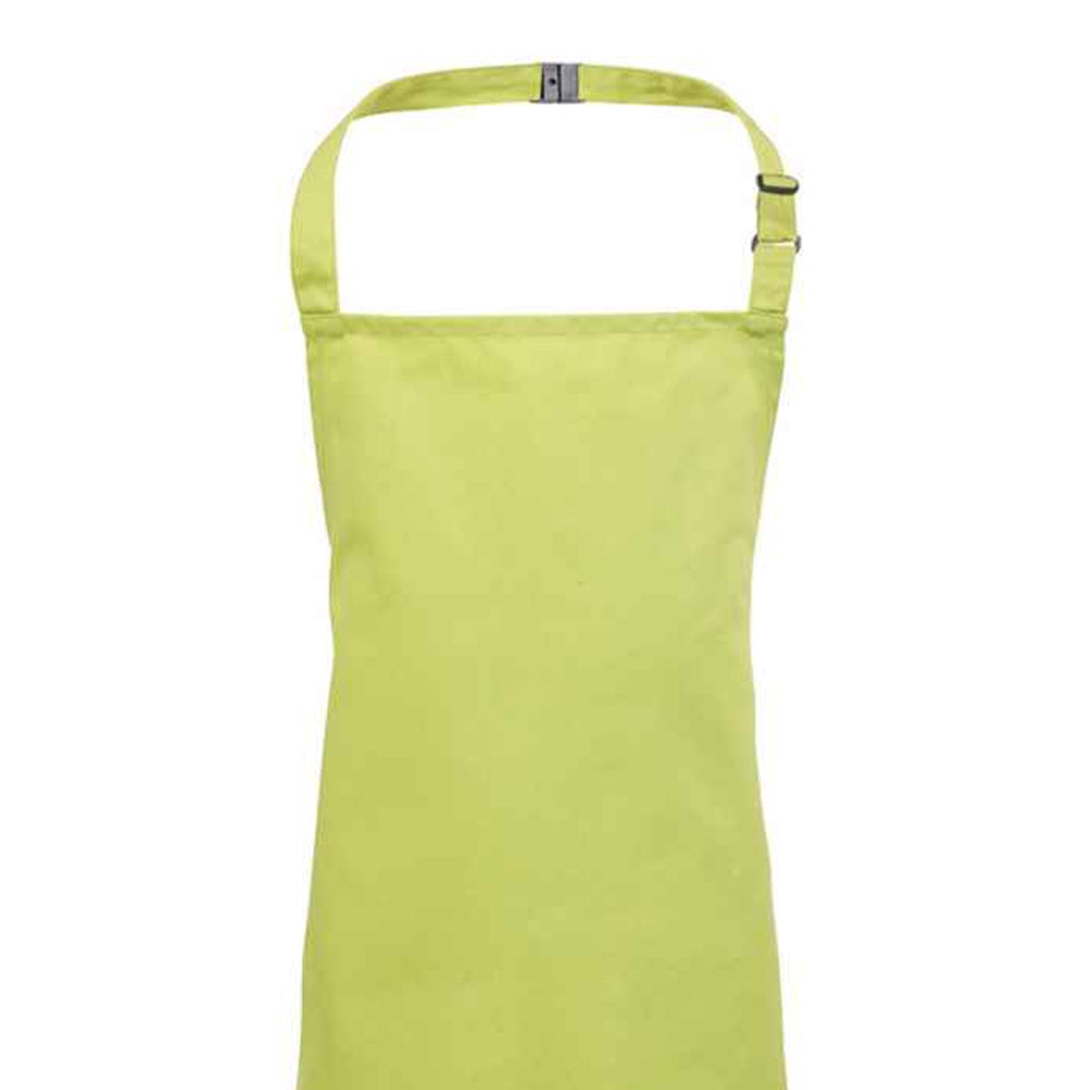 Lime - Back - Premier Childrens-Kids Bib Apron