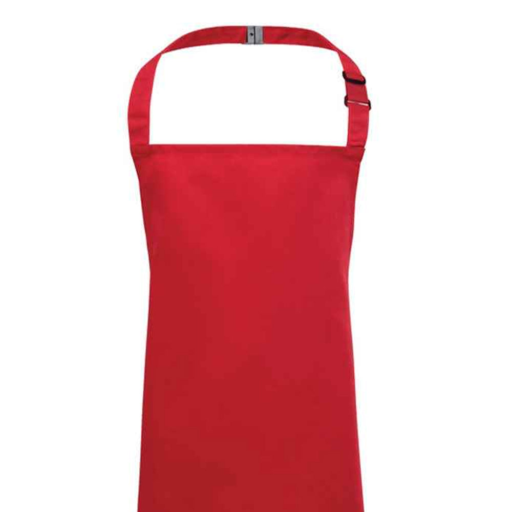 Red - Back - Premier Childrens-Kids Bib Apron