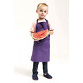 Purple - Back - Premier Childrens-Kids Bib Apron