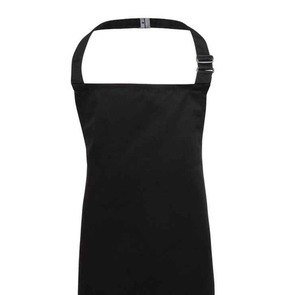 Black - Back - Premier Childrens-Kids Bib Apron