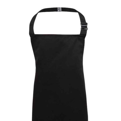 Black - Back - Premier Childrens-Kids Bib Apron