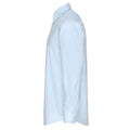 Light Blue - Side - Premier Supreme Heavier Weight Poplin Long Sleeve Work Shirt